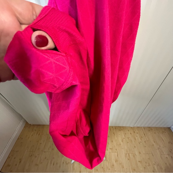 Nike pink Dri-Fit quilted running quarter zip pullover Size XL - Picture 4 of 15